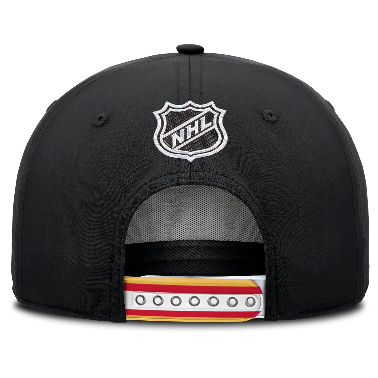 Calgary Flames Fanatics 2025 NHL Draft Authentic Pro On-Stage Podium A-Frame Adjustable Hat