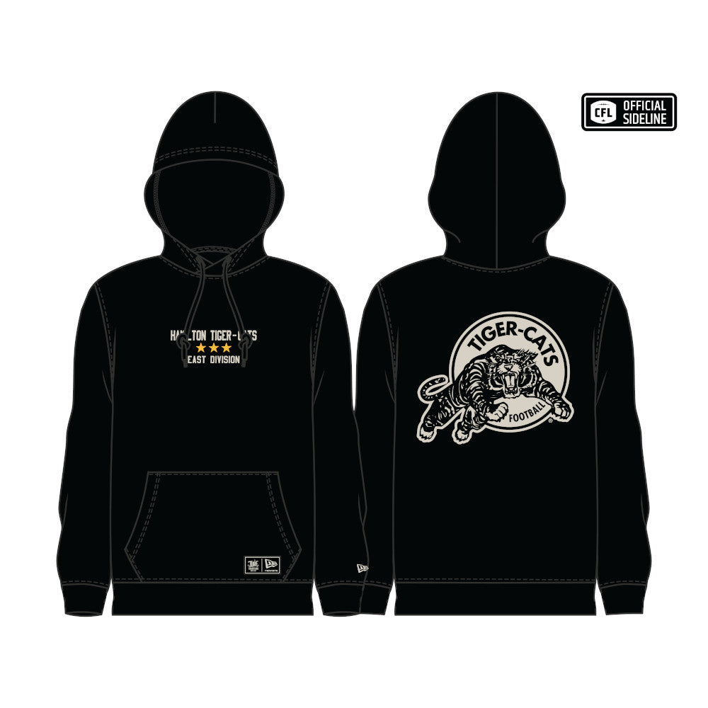 Hamilton Tigercats Turf Team Established 1869 New Era Hoodie - Black