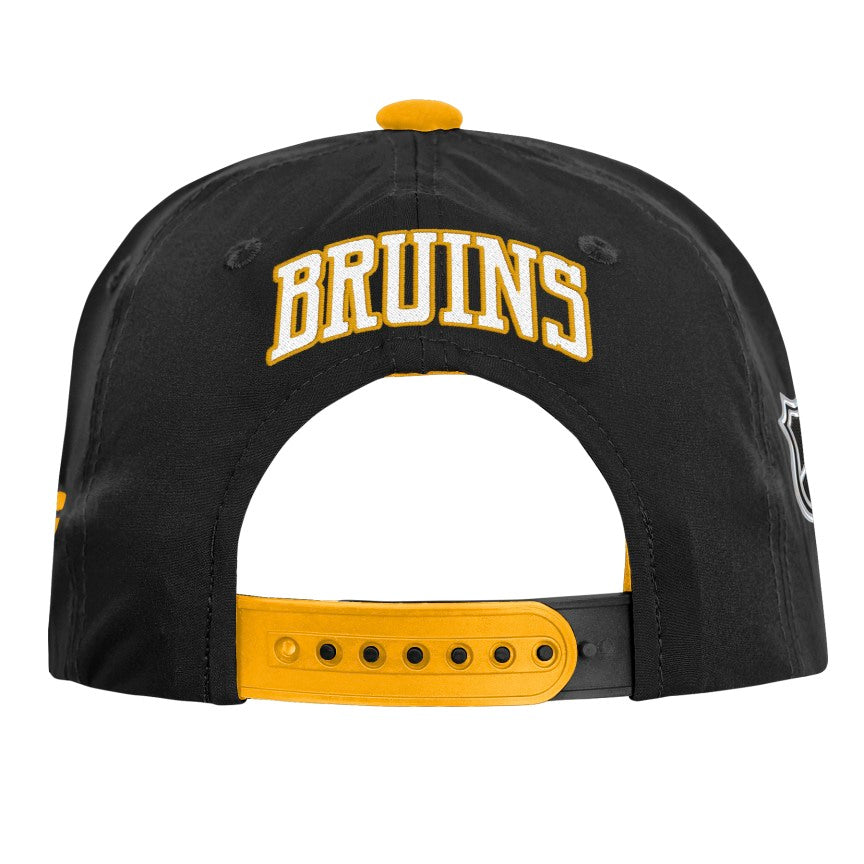 Youth Boston Bruins Fanatics Authentic Pro Podium Snapback Hat - Black