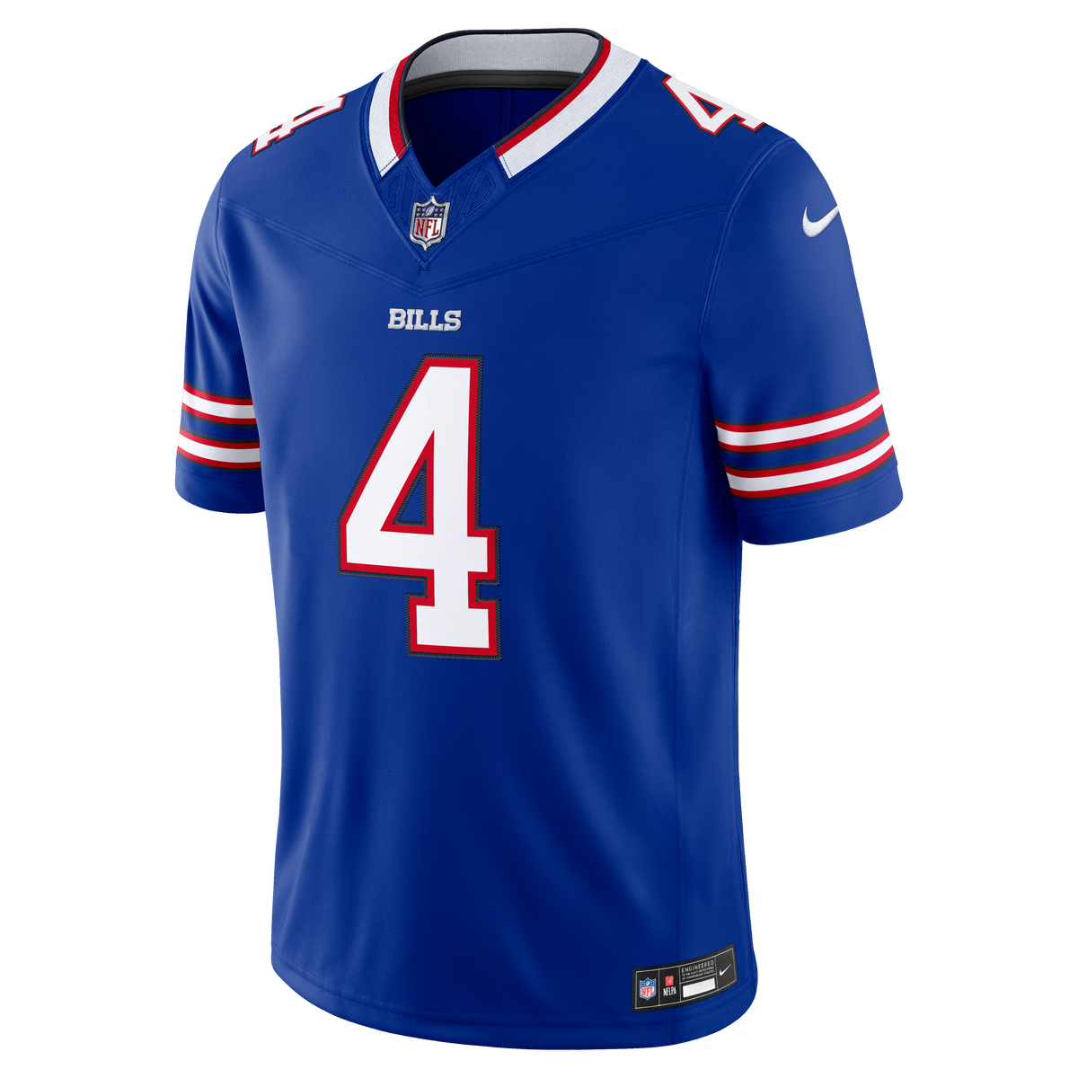James Cook III #4 Buffalo Bills Vapor F.U.S.E. Stitched Limited Jersey - Royal