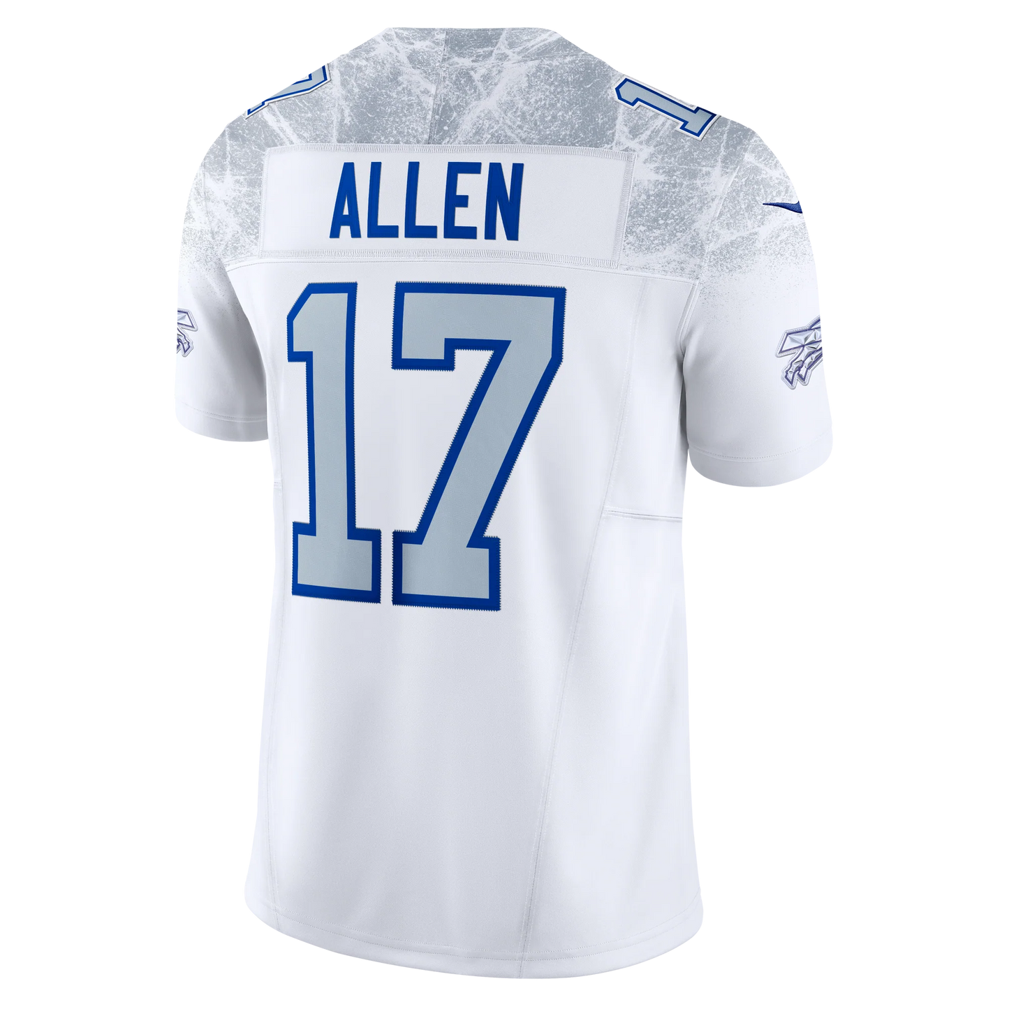 Josh Allen #17 Buffalo Bills White Vapor Nike Rivalries F.U.S.E. Player Limited Jersey - Snow White