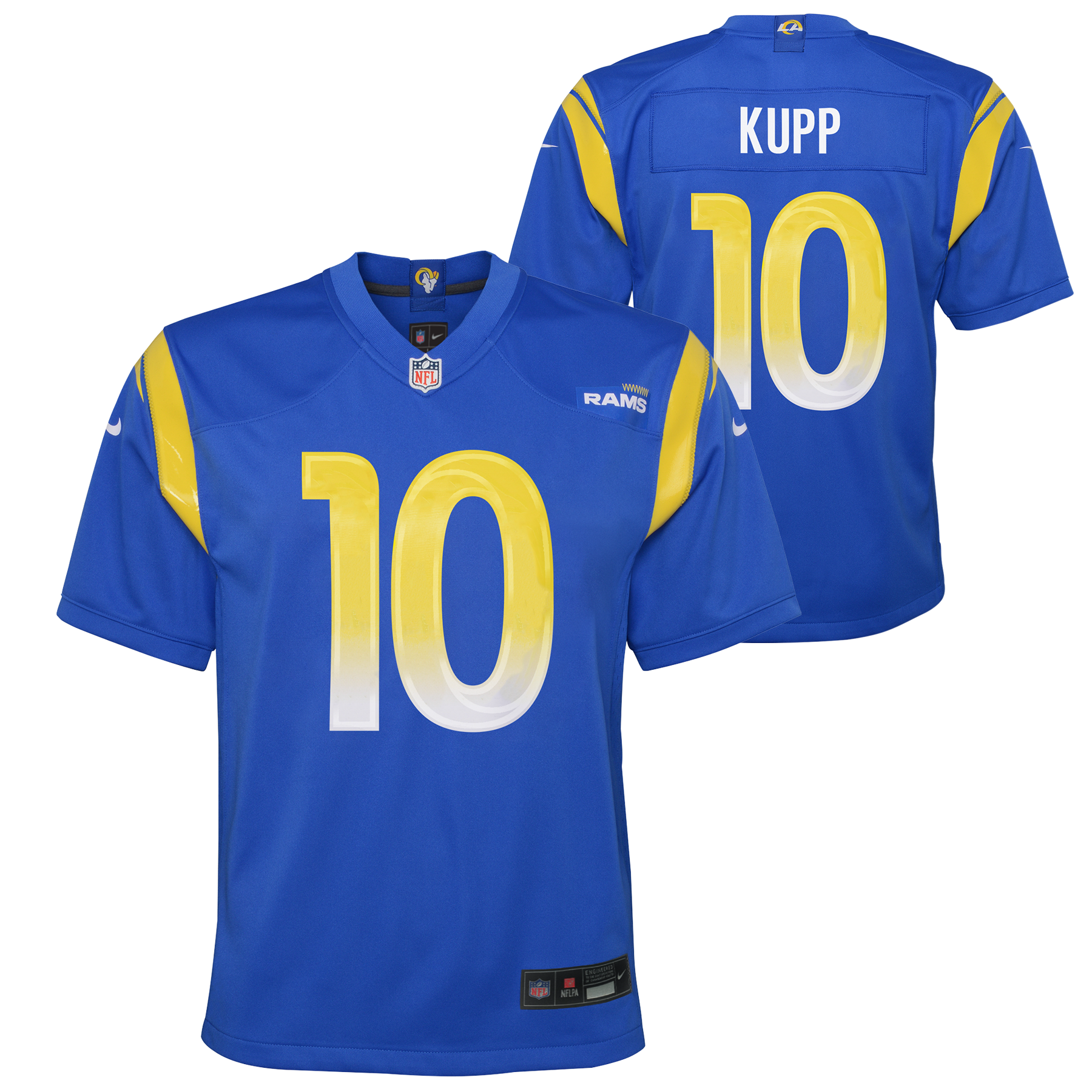 Youth Cooper Kupp #10 Royal Los Angeles Rams Nike Game Jersey