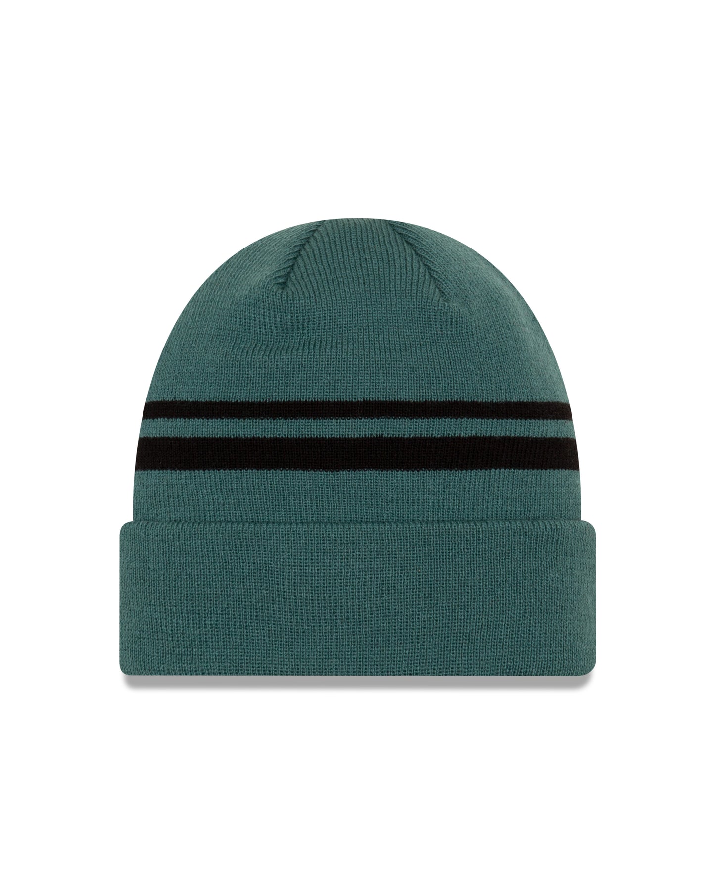 Philadelphia Eagles Primary Logo New Green Black Cuffed Knit Toque