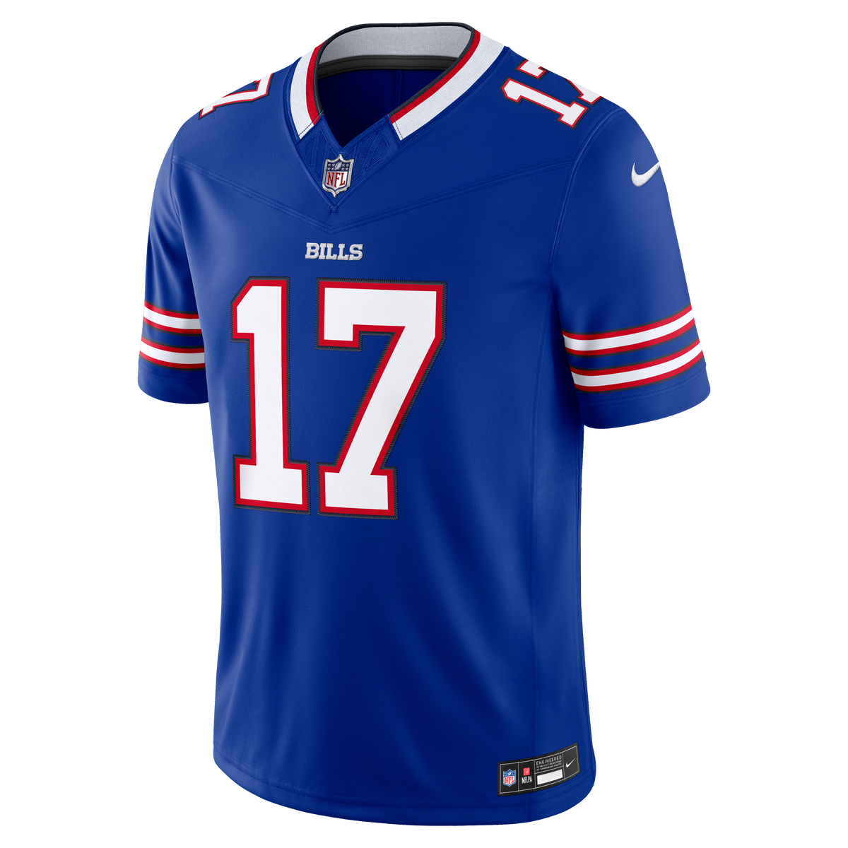 Josh Allen #17 Buffalo Bills Vapor F.U.S.E. Stitched Limited Jersey - Royal