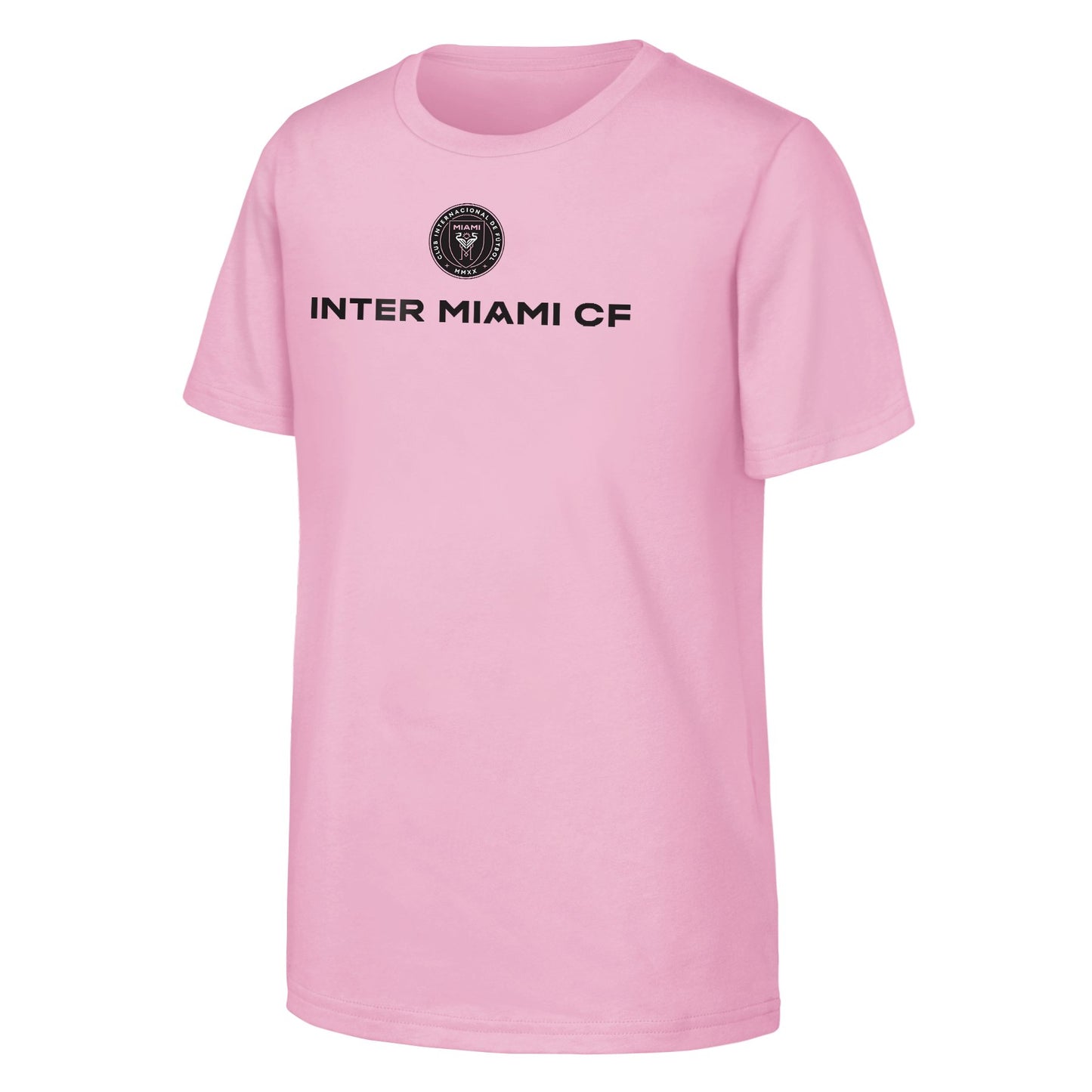 Child Inter Miami CF Messi Primary Logo Shirt - Pink - Pro League Sports Collectibles Inc.