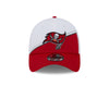 Tampa Bay Buccaneers New Era 2023 Sideline 39THIRTY Flex Hat - White/Red - Pro League Sports Collectibles Inc.