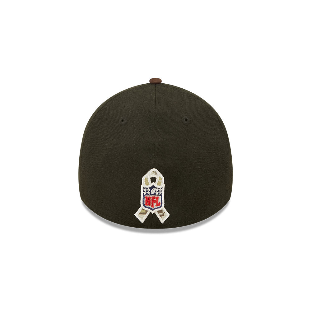 Cleveland Browns New Era 2022 Salute To Service - 39THIRTY Flex Hat