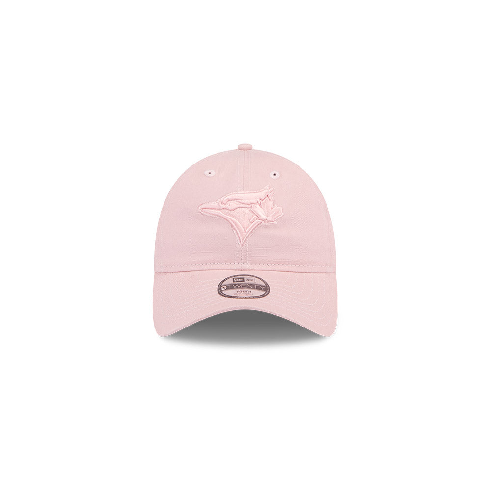 Child Toronto Blue Jays 9Twenty New Era Buckle Back Hat Pink