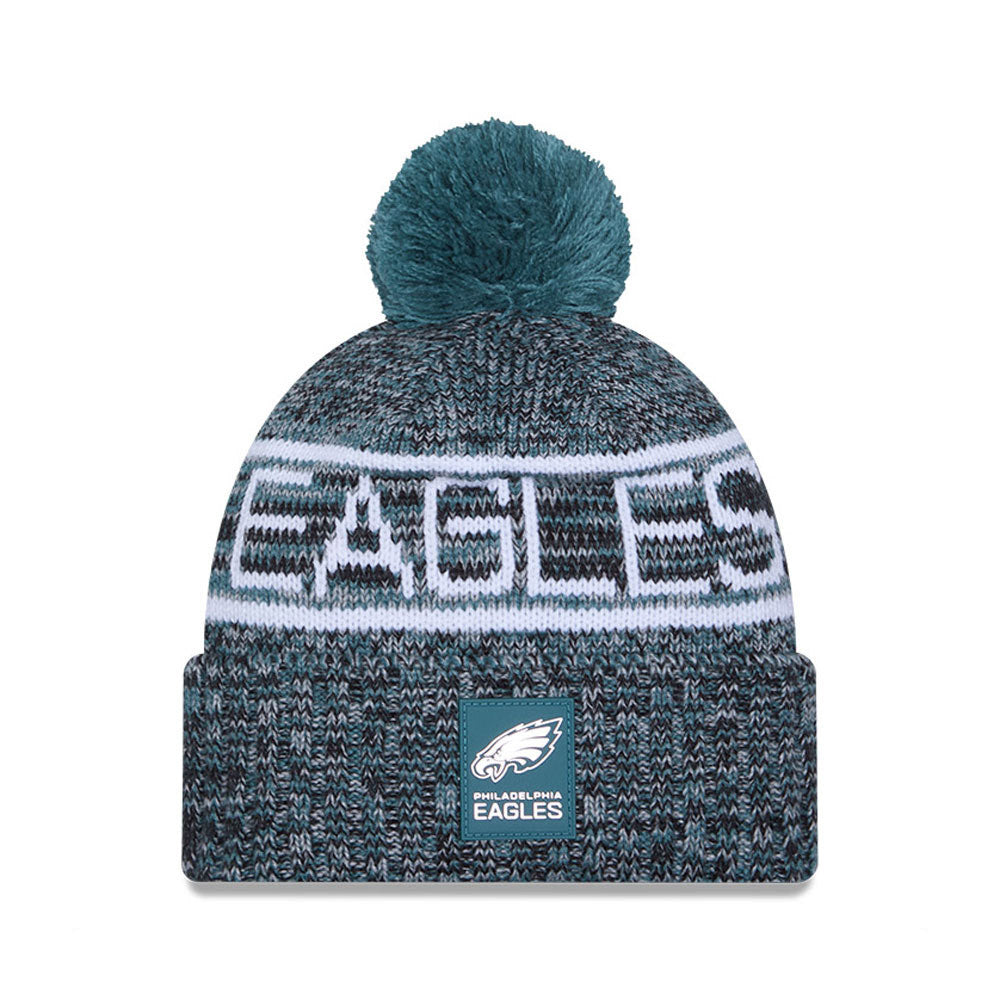 Philadelphia Eagles New Era 2025 Sideline Cold Weather Cuffed Knit
