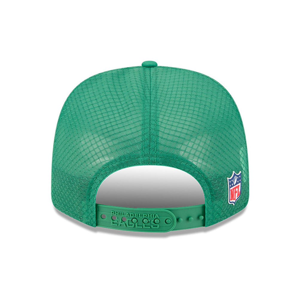 Philadelphia Eagles Retro New Era 9Seventy 2025 NFL Sideline Performance Collection Snapback Adjustable Hat