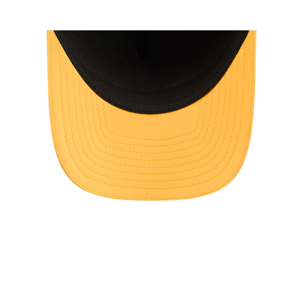 Hamilton Tigercats CFL 2026 New Era On-Field Side Line 9FORTY M-Crown A- Frame Adjustable Hat - 2 Tone Black/Yellow