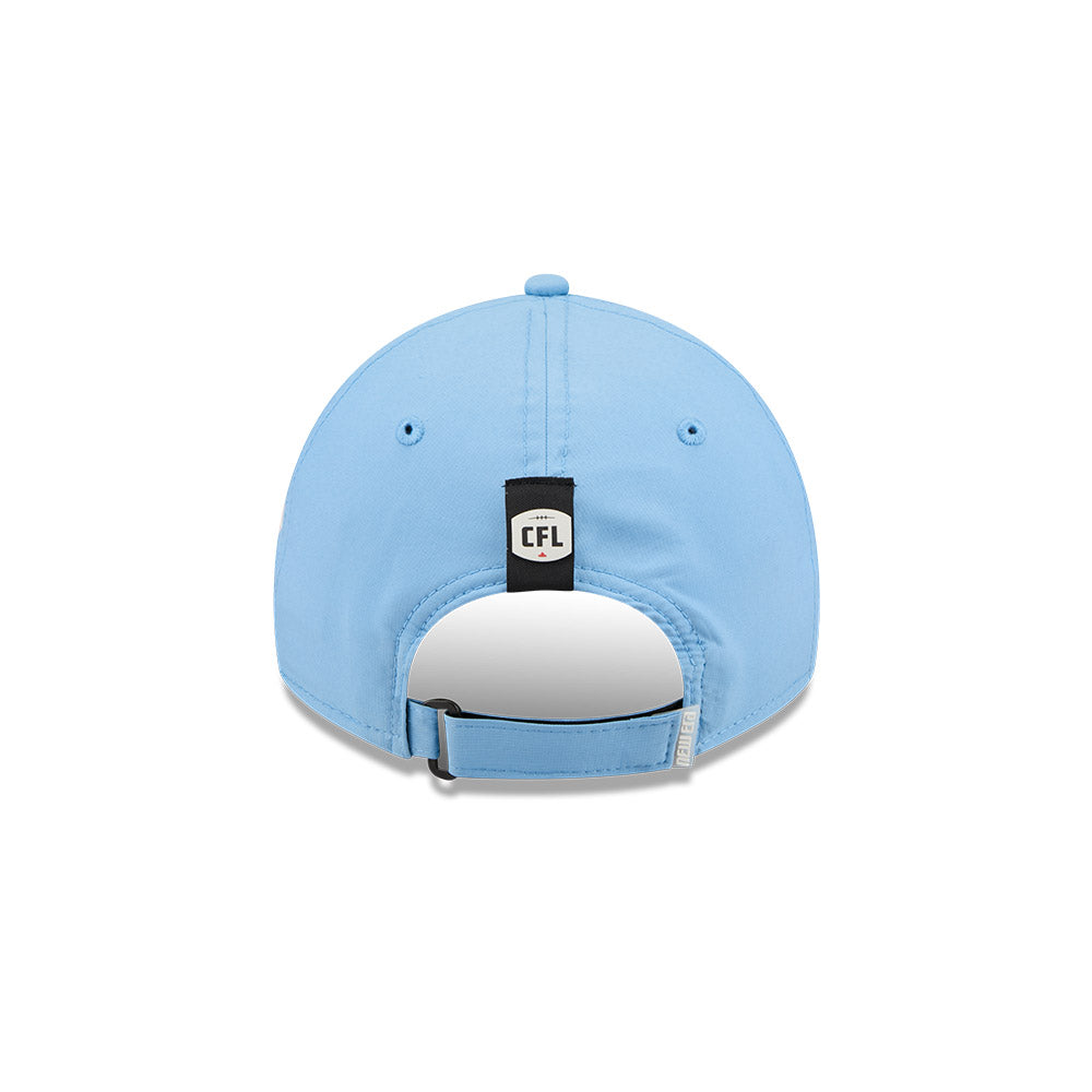 Toronto Argonauts CFL New Era 2026 On-field Sideline 9Twenty Adjustable Hat - Baby Blue