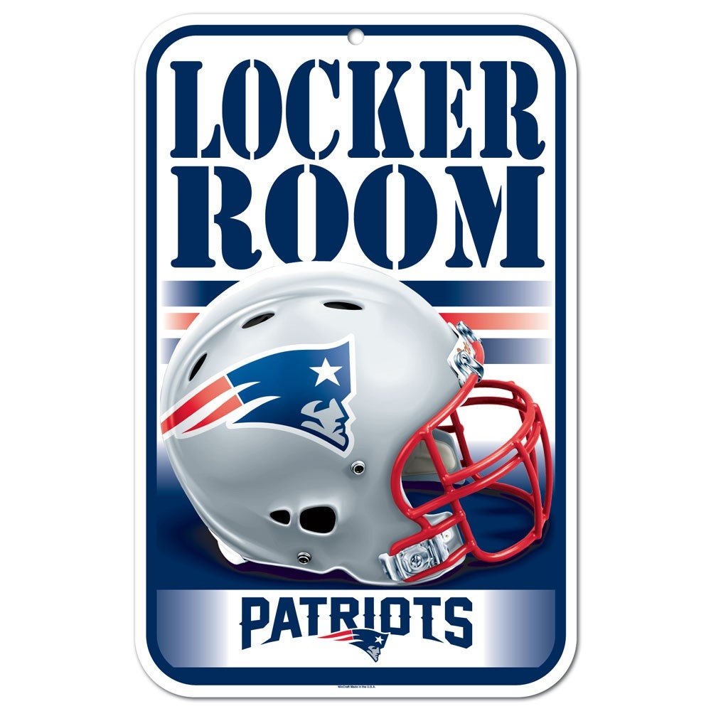 New England Patriots WinCraft Locker Room Sign