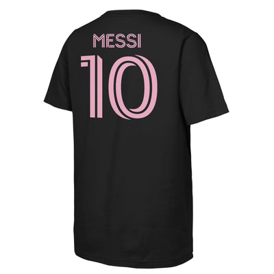 Child Inter Miami CF Messi Primary Logo Shirt - Black