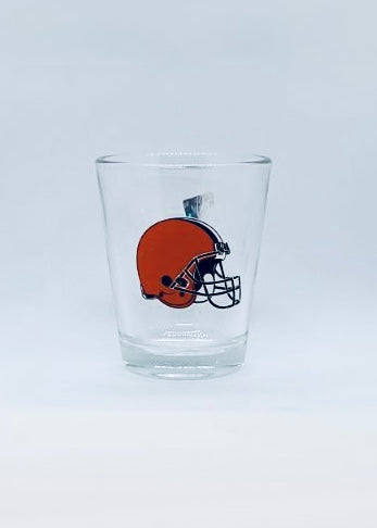 Cleveland Browns 2oz Shot Glass - Pro League Sports Collectibles Inc.
