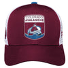 Youth Colorado Avalanche Fanatics Branded 2023 NHL Draft On Stage Trucker Adjustable Hat - Pro League Sports Collectibles Inc.