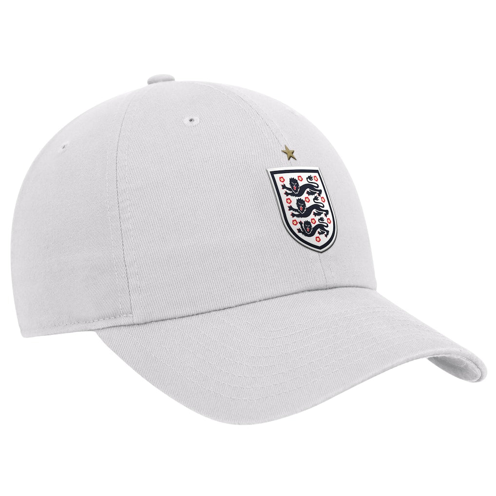 England FA National Soccer Team Nike Adjustable Club Cap - White