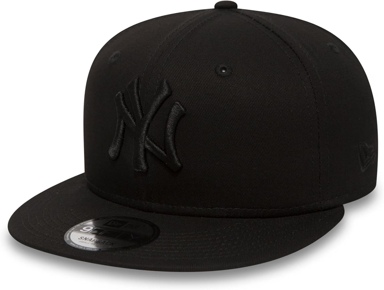 New York Yankees MLB New Era Basic Black on Black 9FIFTY Snap-Hat