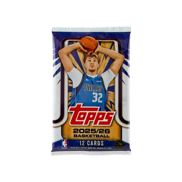 2025-26 Topps Flagship NBA Basketball Trading Cards Retail Packs (12 Cards Per Pack)