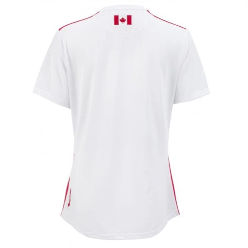 Women's Team Canada Soccer Umbro Replica Jersey White Away