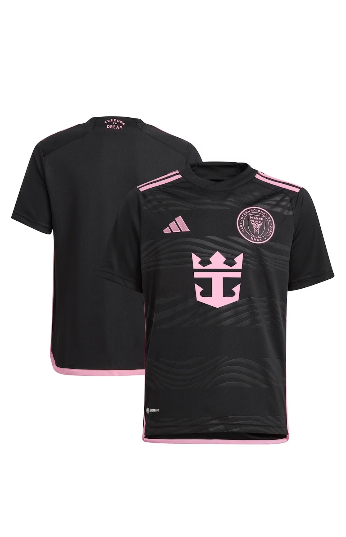Youth Inter Miami CF Adidas Black 2024 La Noche Replica Jersey - Pro League Sports Collectibles Inc.