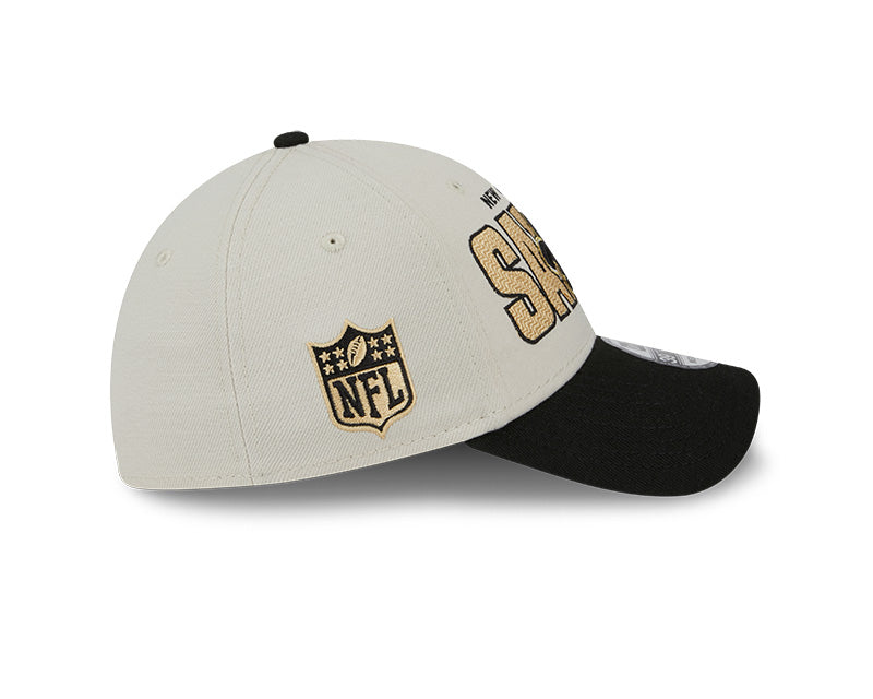 New Orleans Saints New Era 2023 NFL Draft 39THIRTY Flex Hat - Cream - Pro League Sports Collectibles Inc.