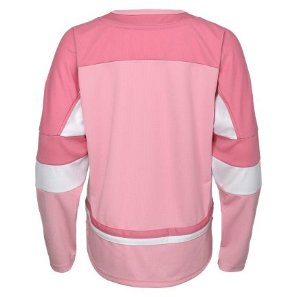 Toddler Girls Toronto Maple Leafs Pink Fashion Jersey - Pro League Sports Collectibles Inc.