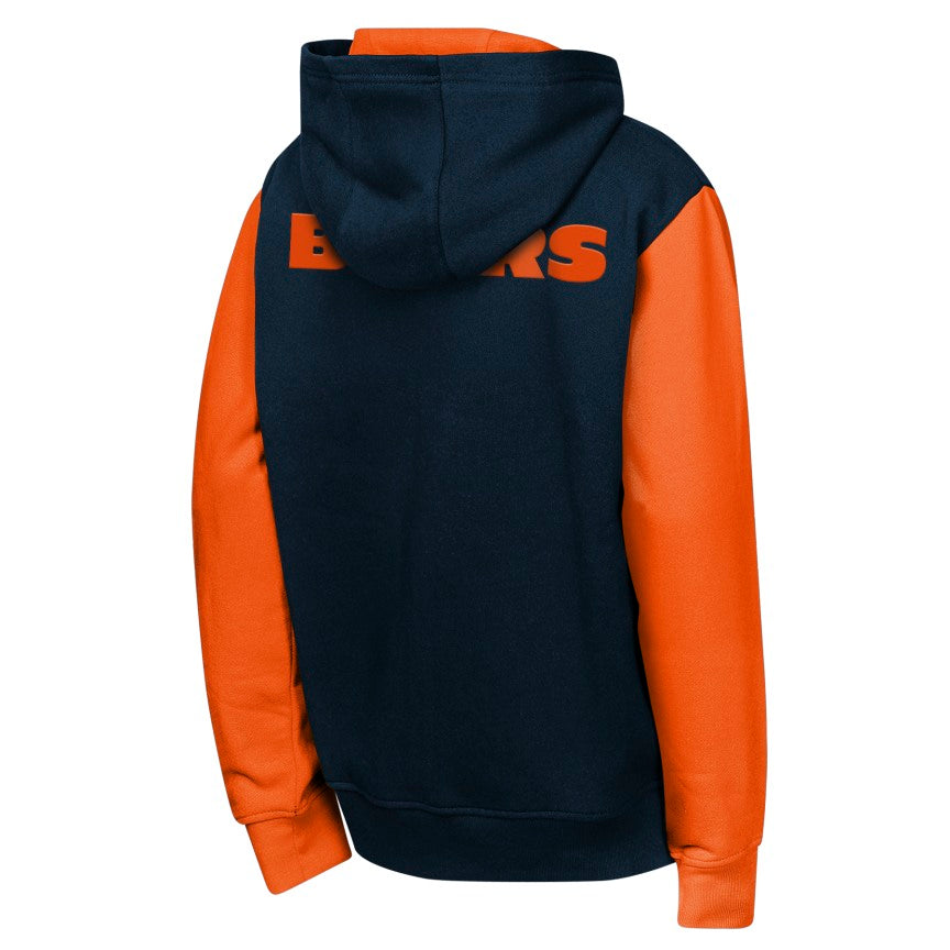 Youth Chicago Bears Stadium 2.0 Full Zip Fleece Hoodie