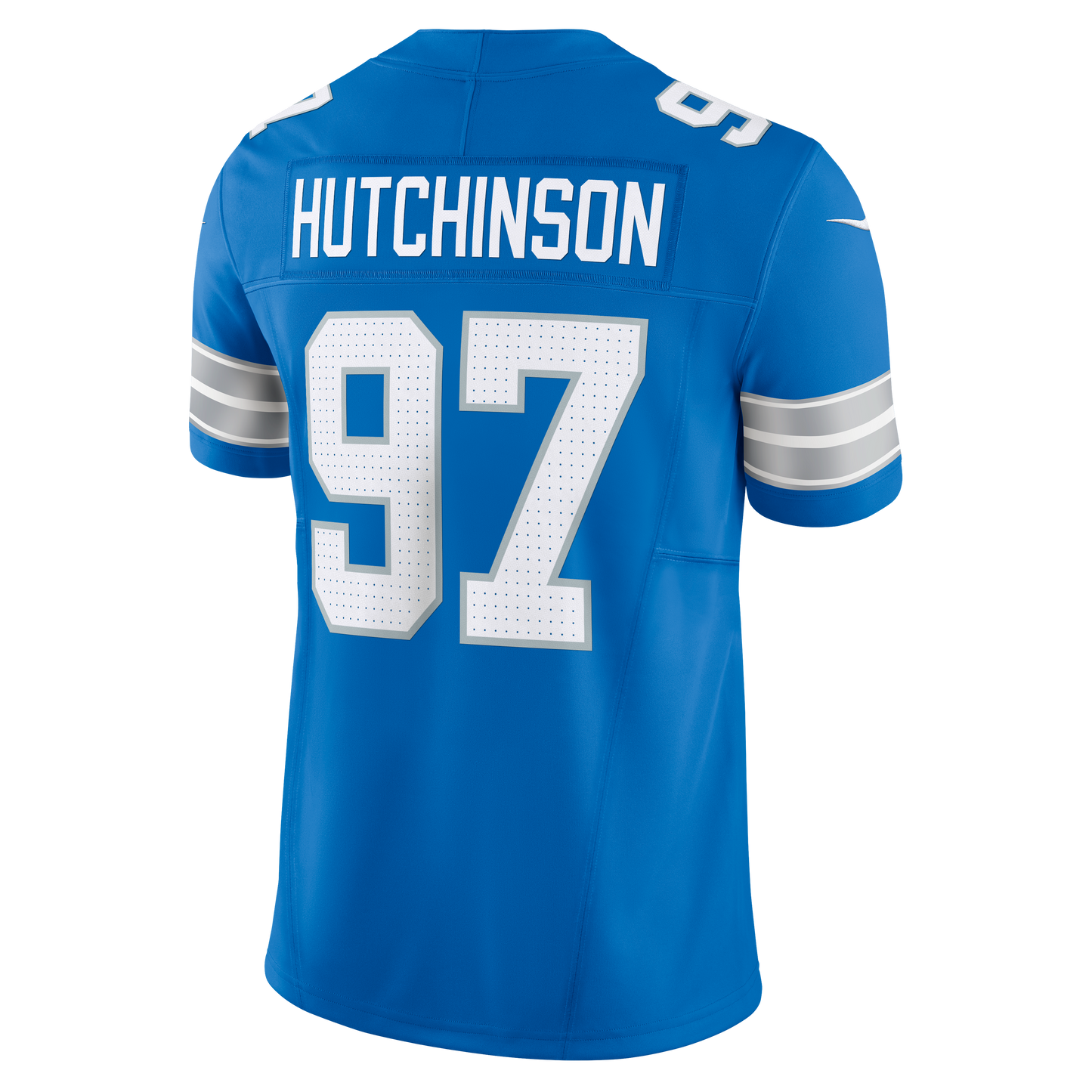Aidan Hutchinson #97 Detroit Lions Nike Vapor F.U.S.E. Limited Jersey - Blue - Pro League Sports Collectibles Inc.