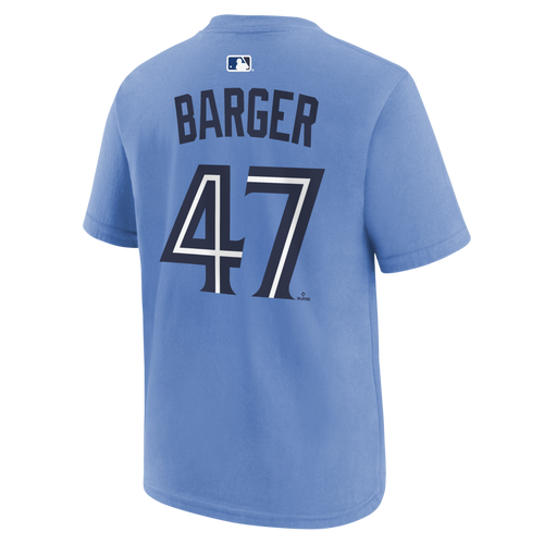 Youth Toronto Blue Jays Addison Barger #47 T-Shirt - Cobalt Blue