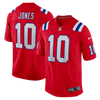 Mac Jones #10 New England Patriots Nike Game Player Jersey - Red - Pro League Sports Collectibles Inc.
