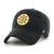 Boston Bruins THICK CORD Clean Up '47 Brand Adjustable Hat - Black