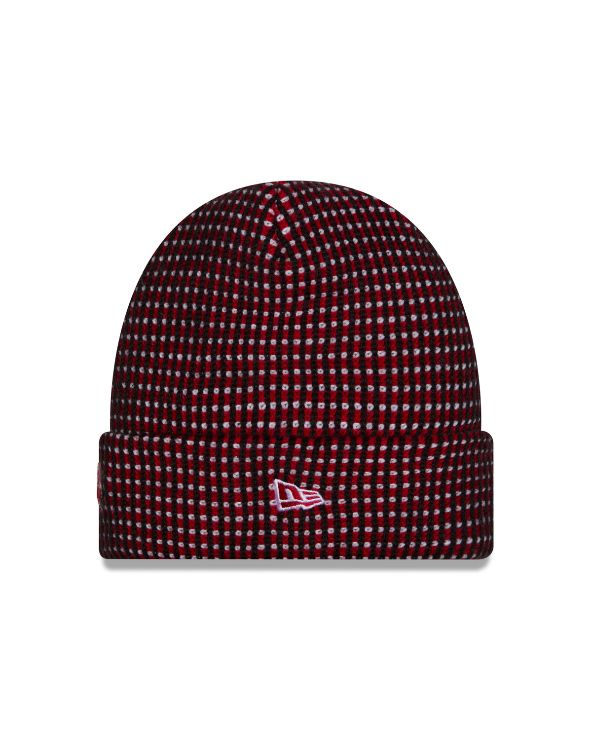 Atlanta Falcons 2026 New Era NFL Sideline Cold Weather Cuff Knit Toque - Black / Red