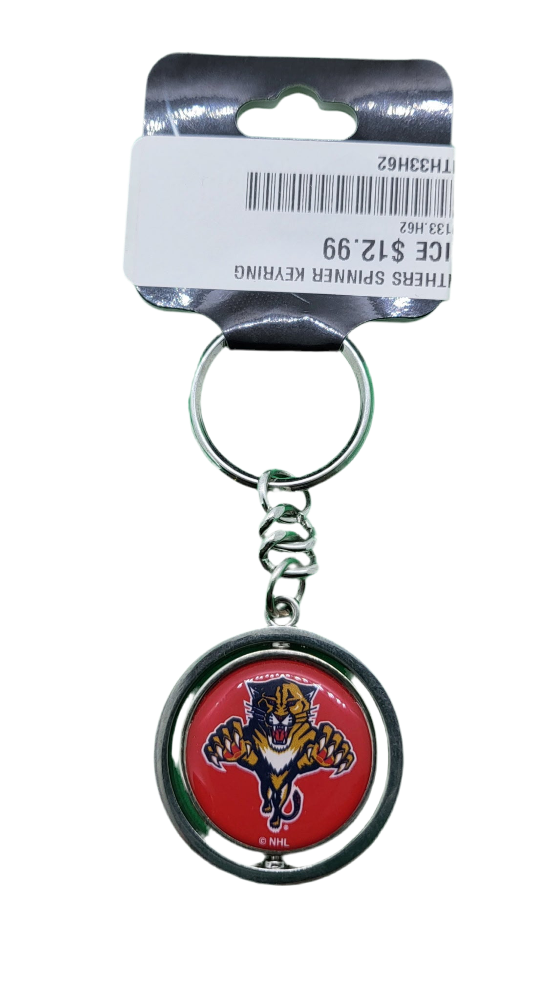 Florida Panthers Spinner Key Ring