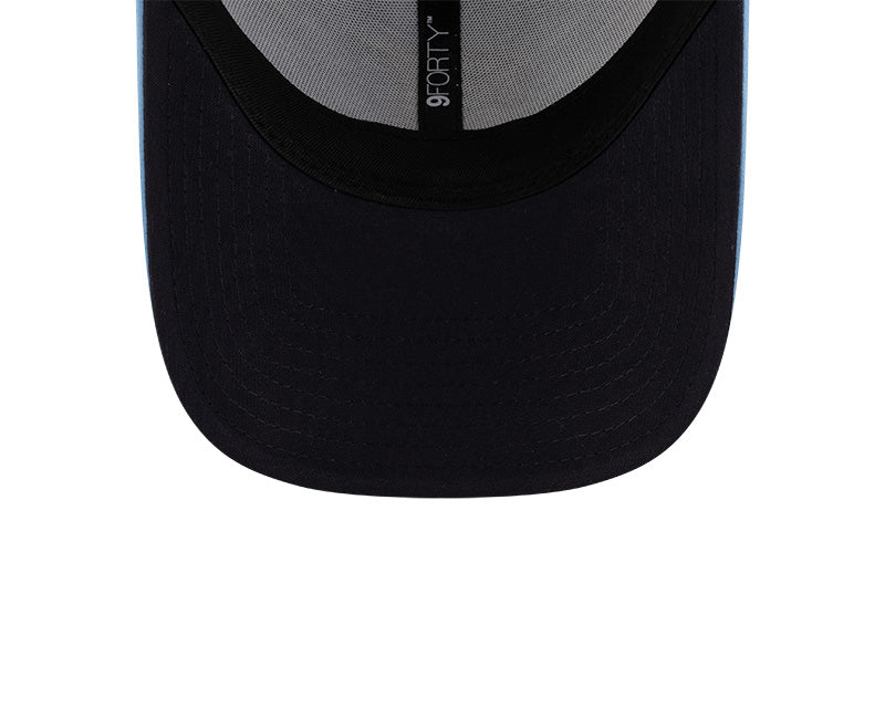 TORONTO ARGONAUTS CFL 2025 New Era 9FORTY Adjustable MeshBack Hat - Sky Blue