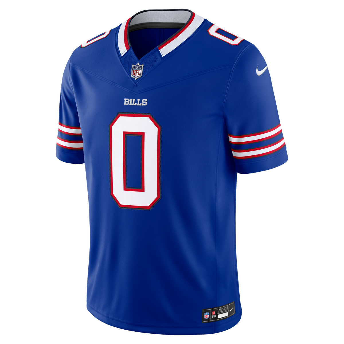Keon Coleman #0 Buffalo Bills Vapor F.U.S.E. Stitched Limited Jersey - Royal