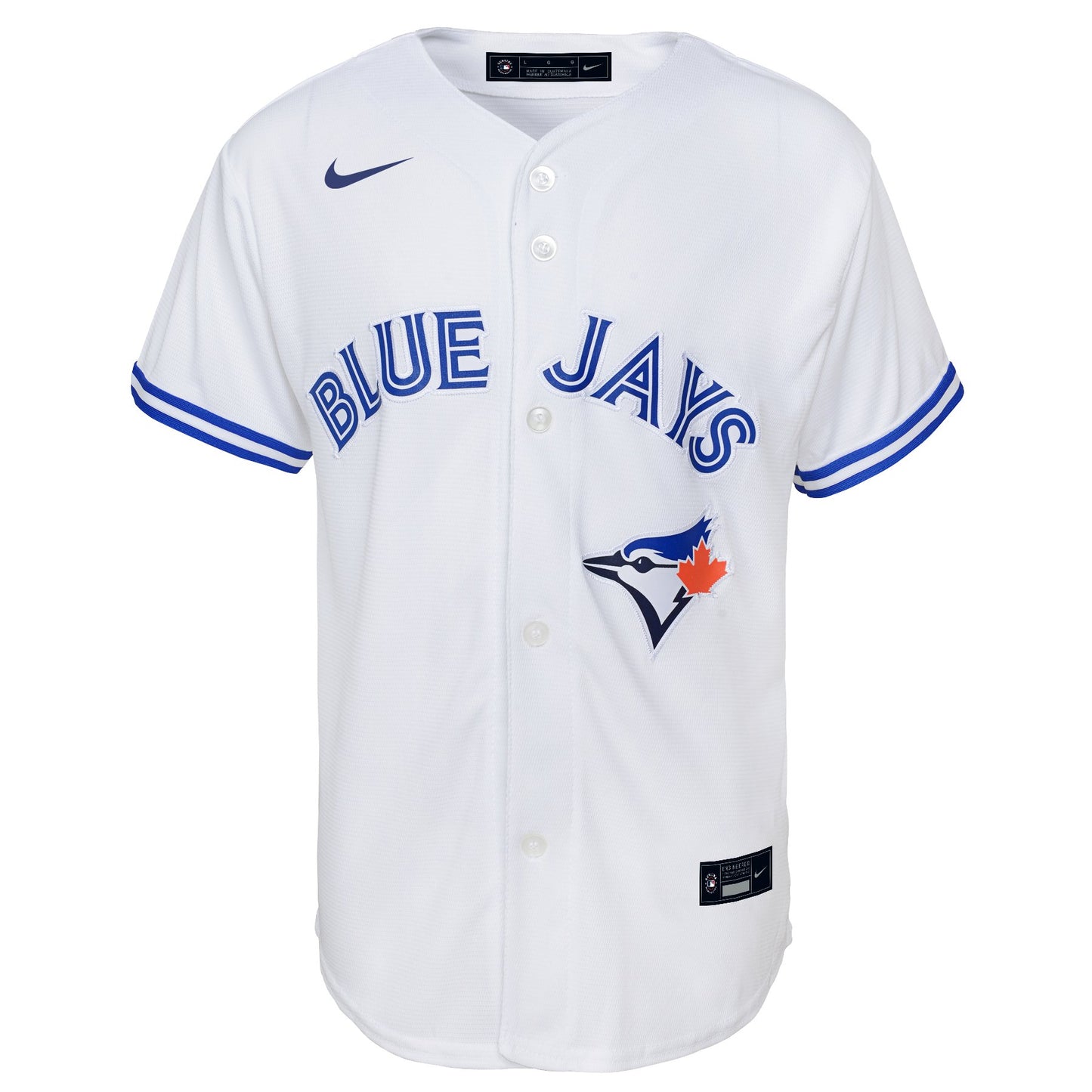 Youth Toronto Blue Jays George Springer #4 White Baseline Jersey