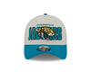 Jacksonville Jaguars New Era 2023 NFL Draft 39THIRTY Flex Hat - Cream - Pro League Sports Collectibles Inc.