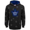 Youth Toronto Maple Leafs AOP Mitchell & Ness Pullover Fleece Hoodie