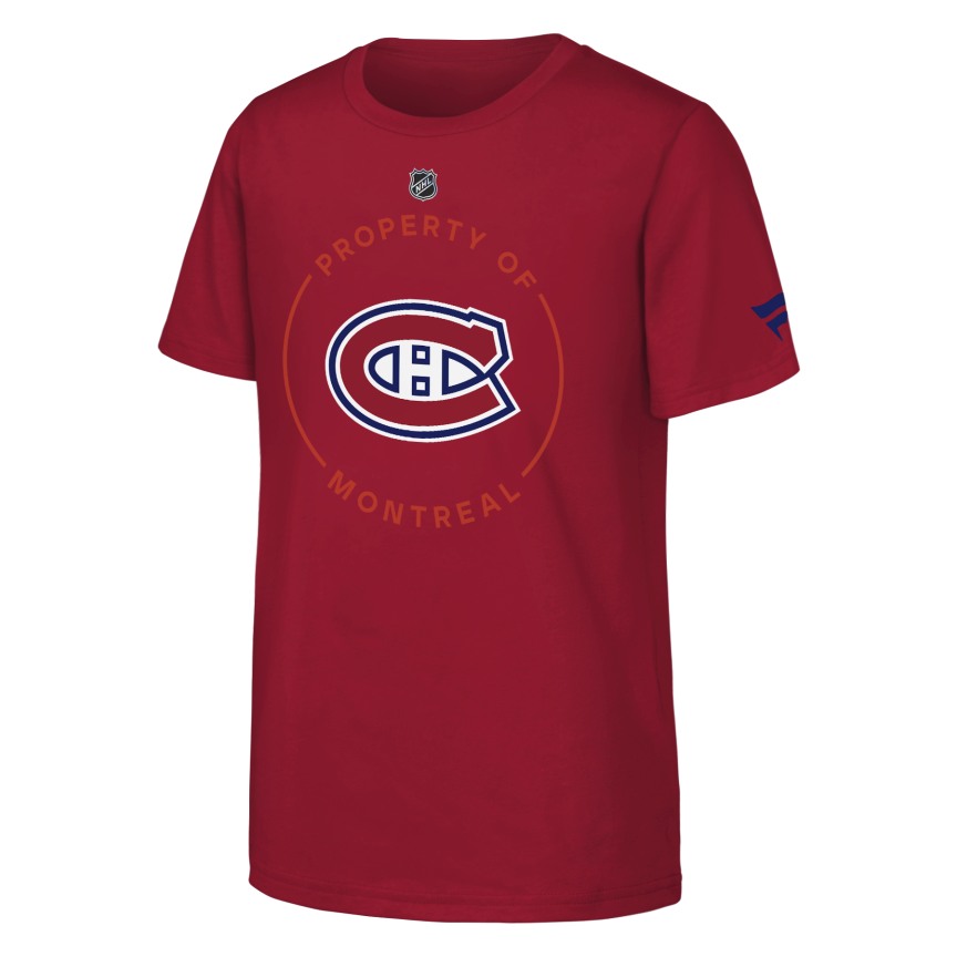 Youth Montreal Canadiens Outerstuff Property Of T-Shirt - Red