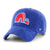 Quebec Nordiques THICK CORD Clean Up '47 Brand Adjustable Hat - Royal