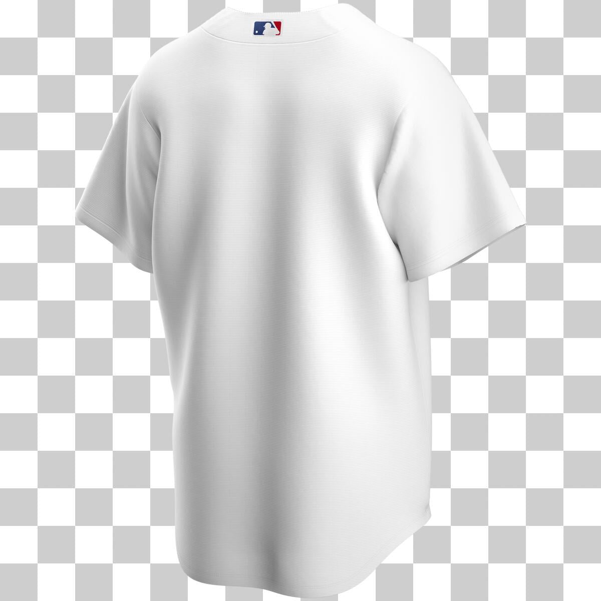 Los Angeles Dodgers Blank Home Replica Team Jersey - White