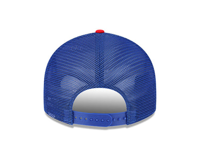 Buffalo Bills New Era 2023 Sideline Low Profile 9FIFTY Snapback Hat - Blue/Red