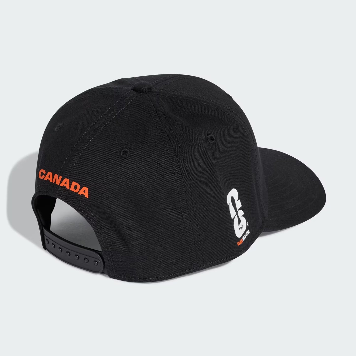 Canada Host Country World Cup Soccer Team 26/27 Adidas Adjustable Cap - Black