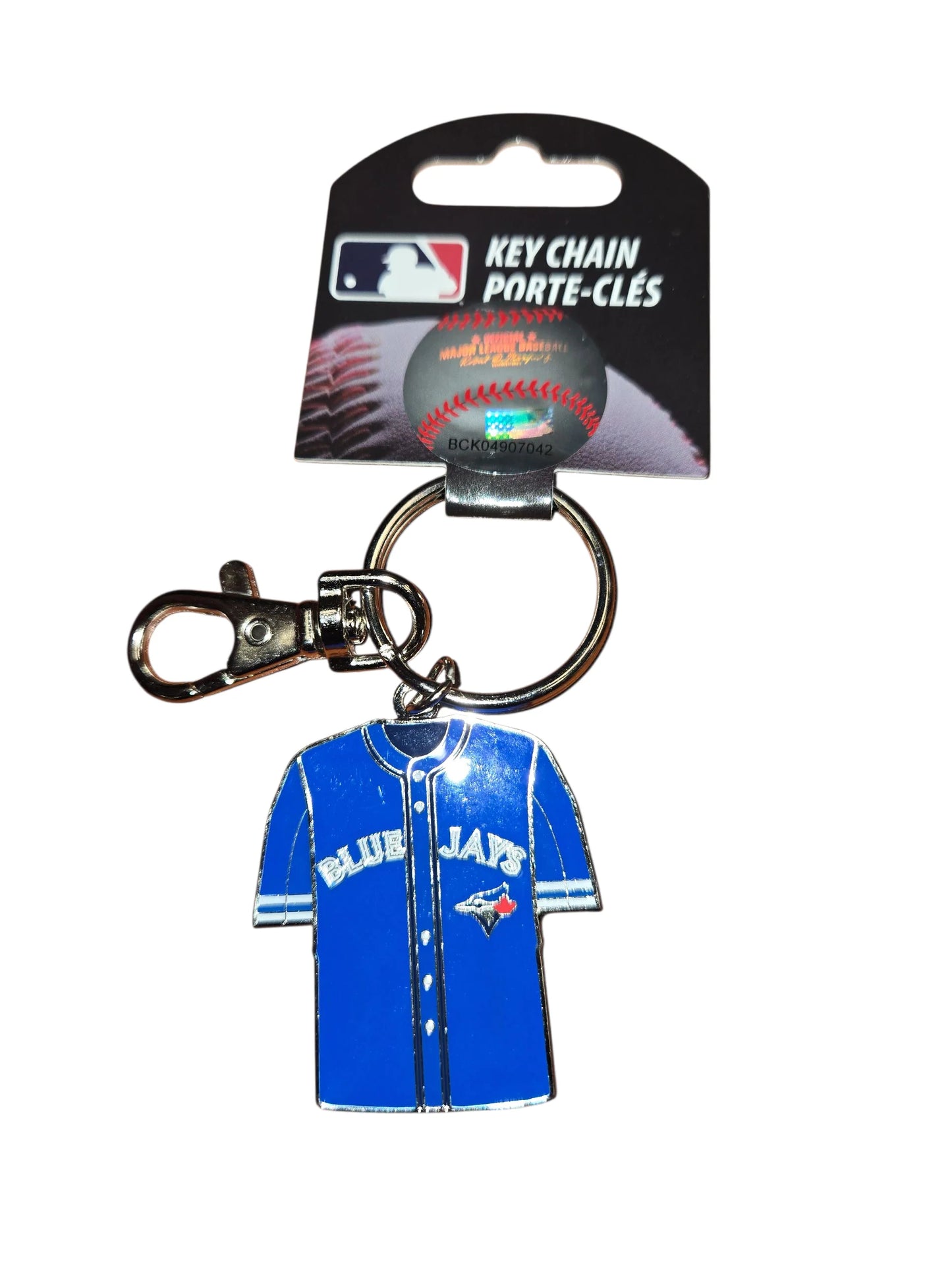 Toronto Blue Jays MLB Jersey Keychain