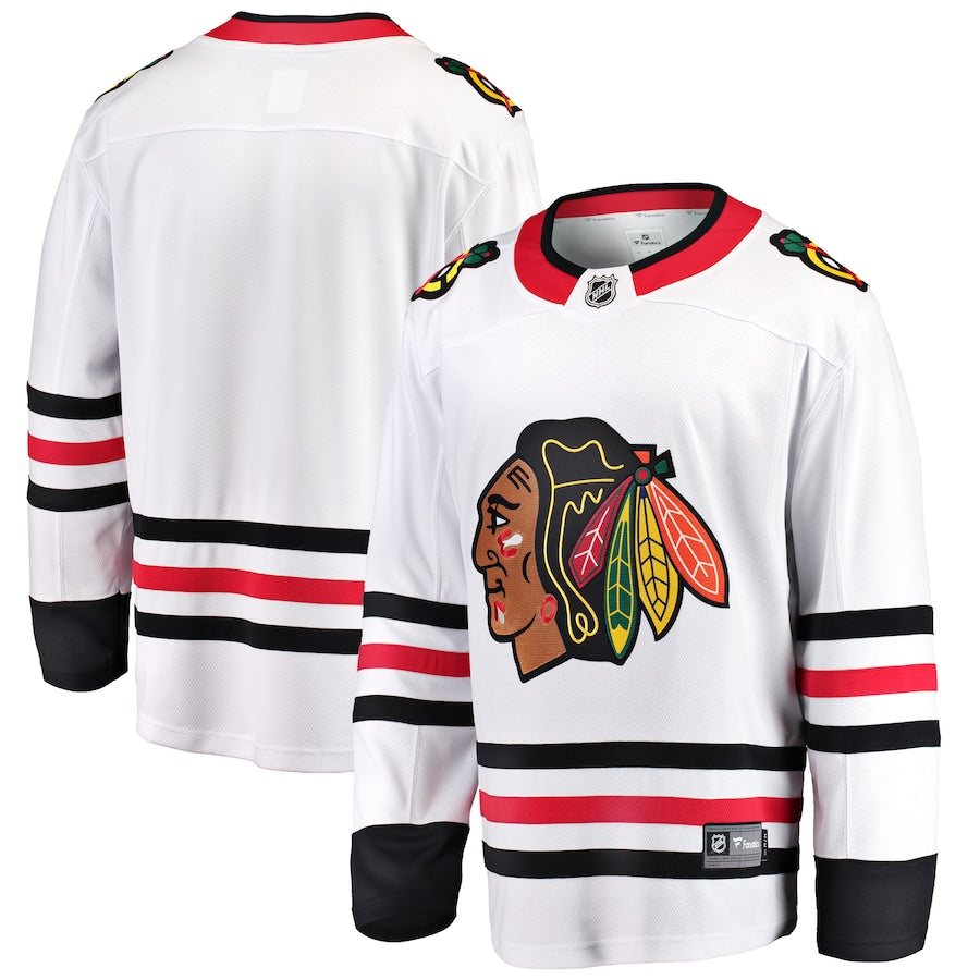 Chicago Blackhawks Fanatics Away BreakAway Replica Jersey - Pro League Sports Collectibles Inc.