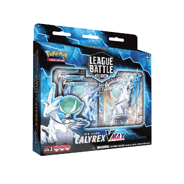 Pokémon TCG: League Battle Deck Ice/Shadow Rider Calyrex V Max Box - Pro League Sports Collectibles Inc.