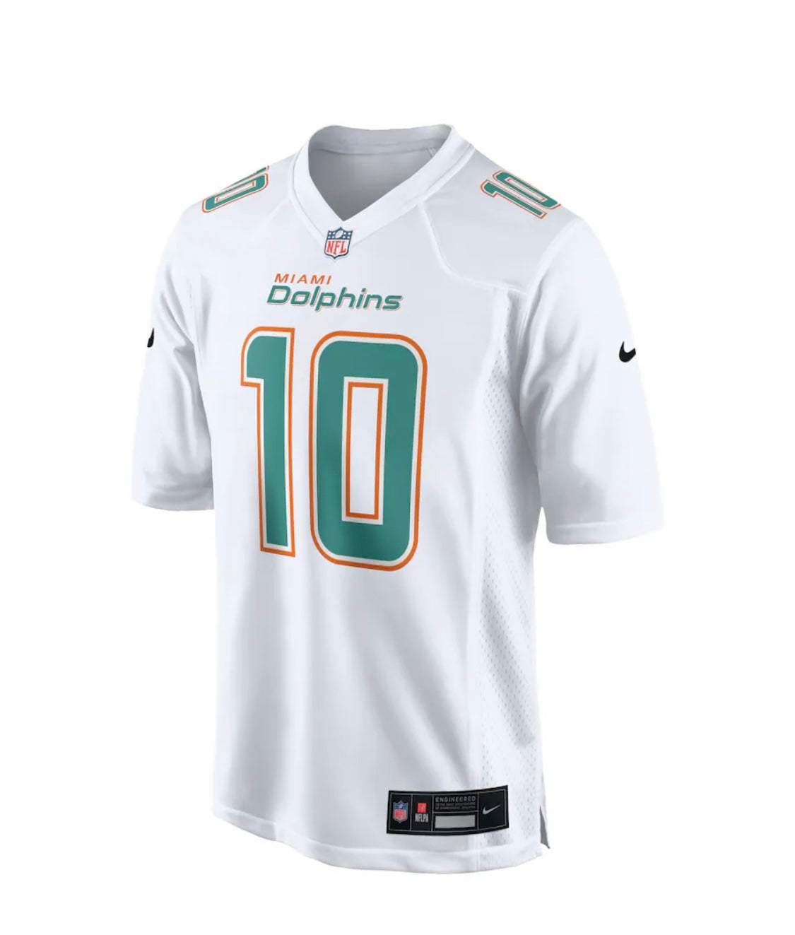 Tyreek Hill #10 Miami Dolphins Nike Game Jersey - White - Pro League Sports Collectibles Inc.