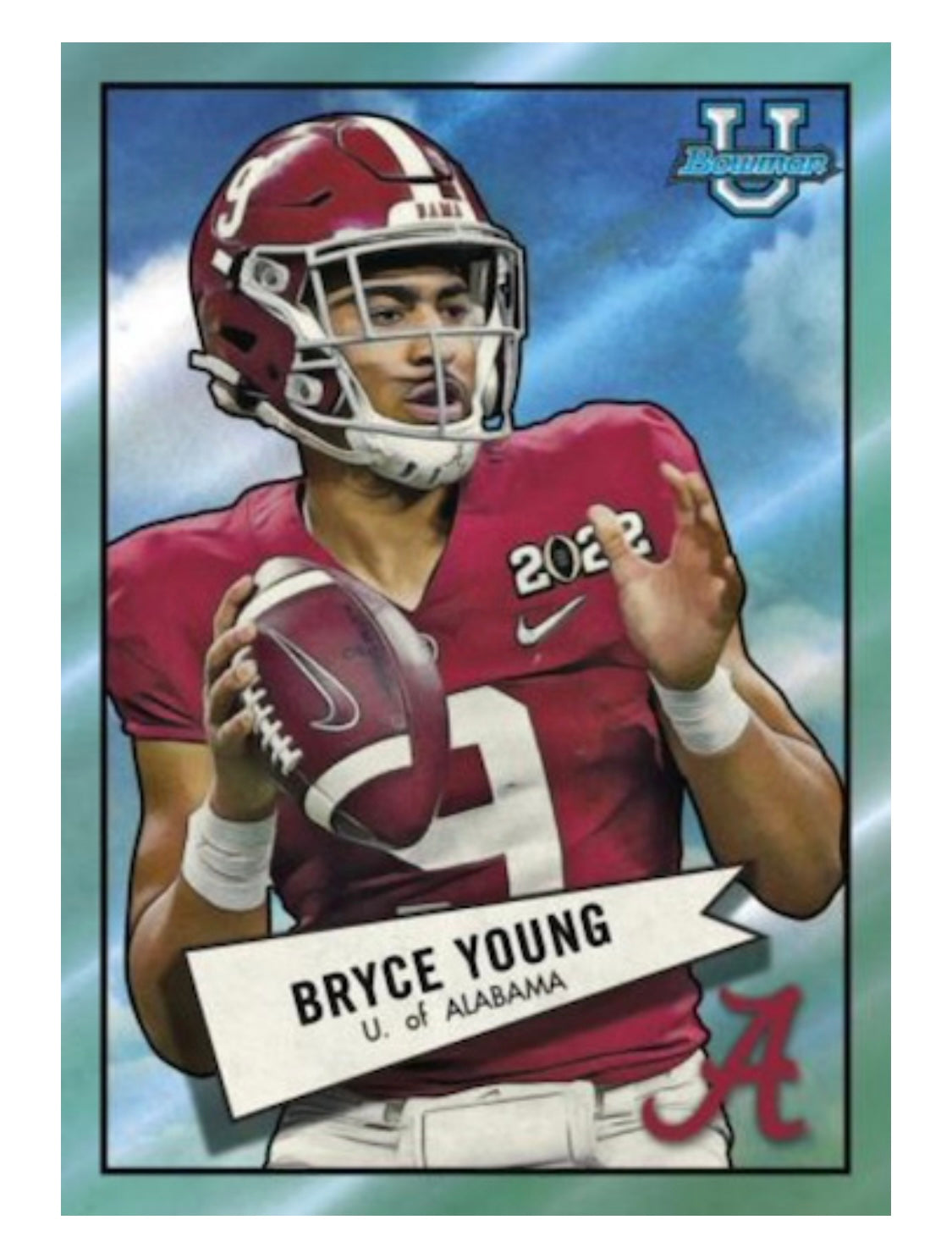 2022 Bowman Chrome University Football Factory Sealed 24 Pack Hobby Box - Pro League Sports Collectibles Inc.