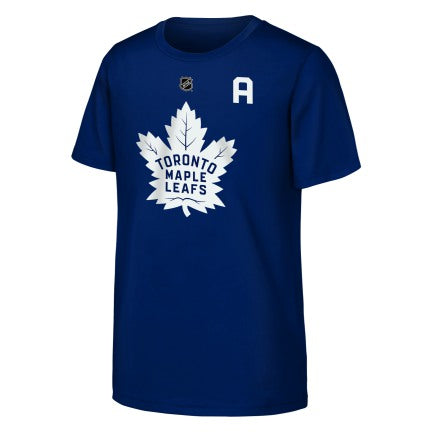 Youth NHL Toronto Maple Leafs Mitchell Marner #16 Name & Number T-Shirt 'A'